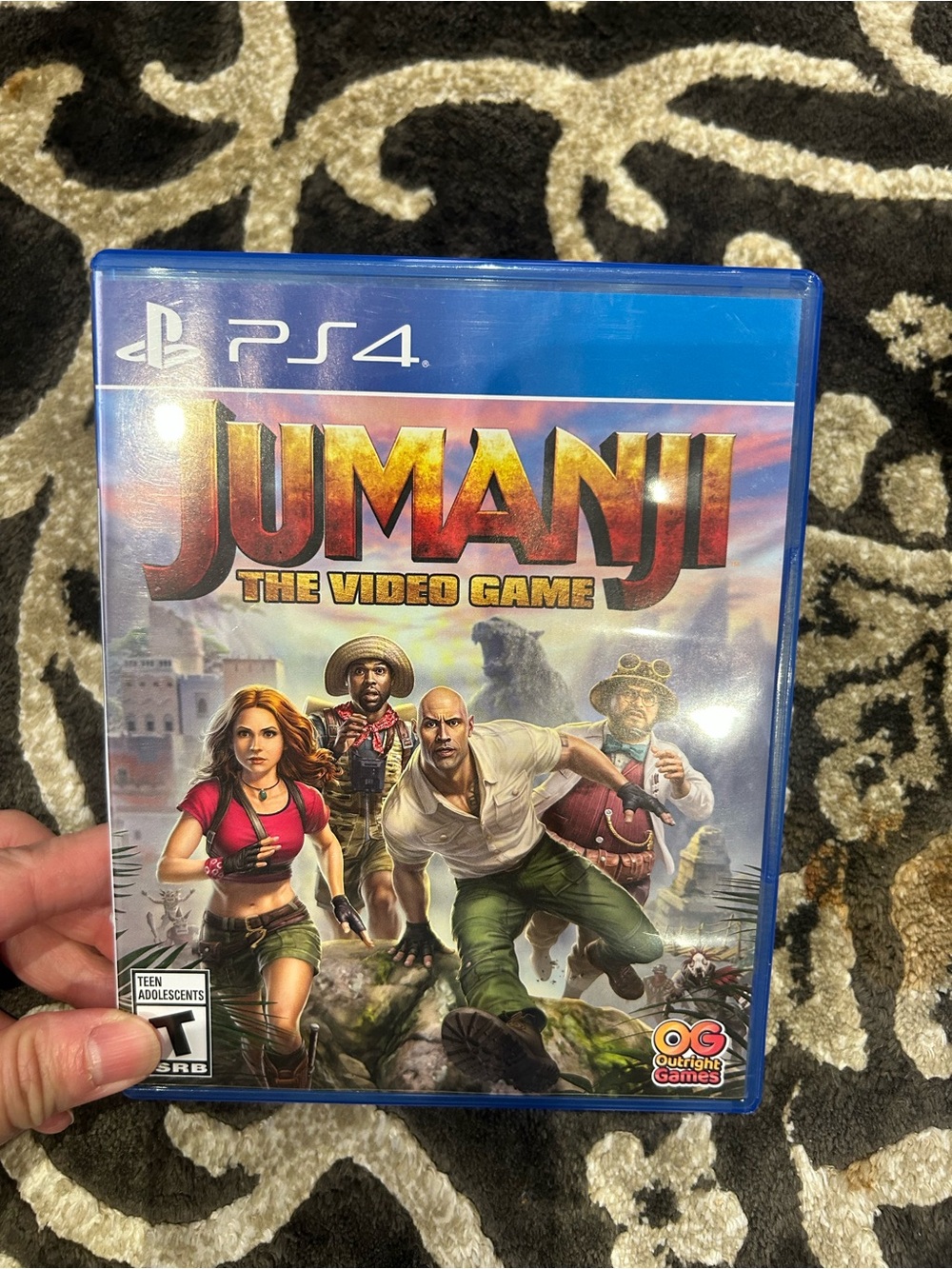 Sony PS4 Jumanji The Video Game - Blue Case